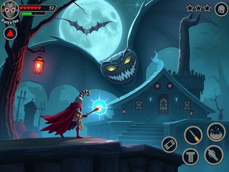 Ghostly Guardian Haunted Realm Game Screenshot